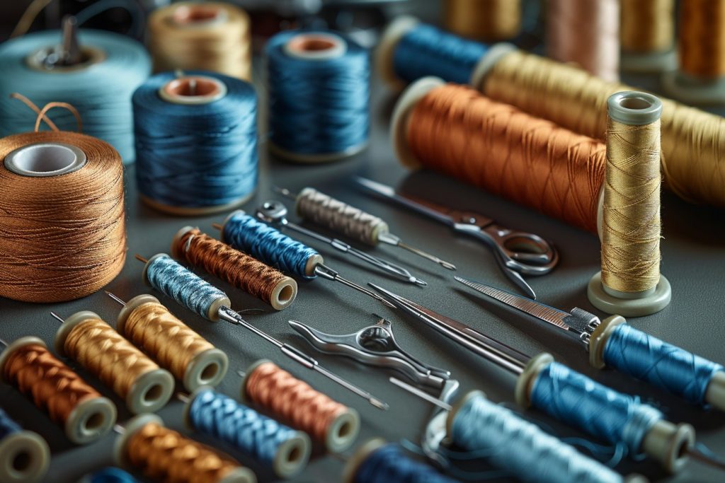 Les accessoires indispensables et la mercerie adaptée aux machines à coudre