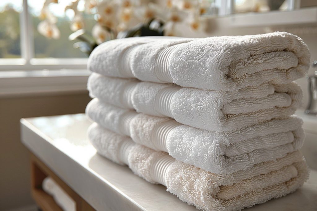 Révélation&nbsp;! Astuce pour obtenir des serviettes de bain aussi douces qu&rsquo;à l&rsquo;hôtel