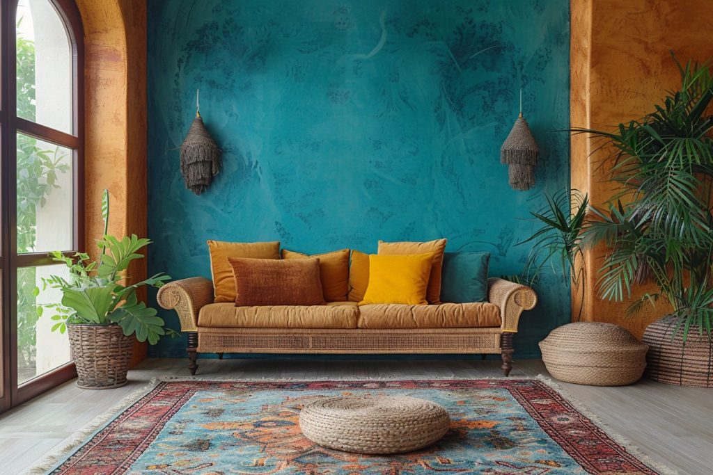 Palette bohème : les couleurs clés pour un intérieur chaleureux et inspirant