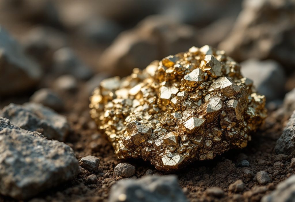 De la mine à la collection : l&rsquo;histoire fascinante de la pyrite de fer