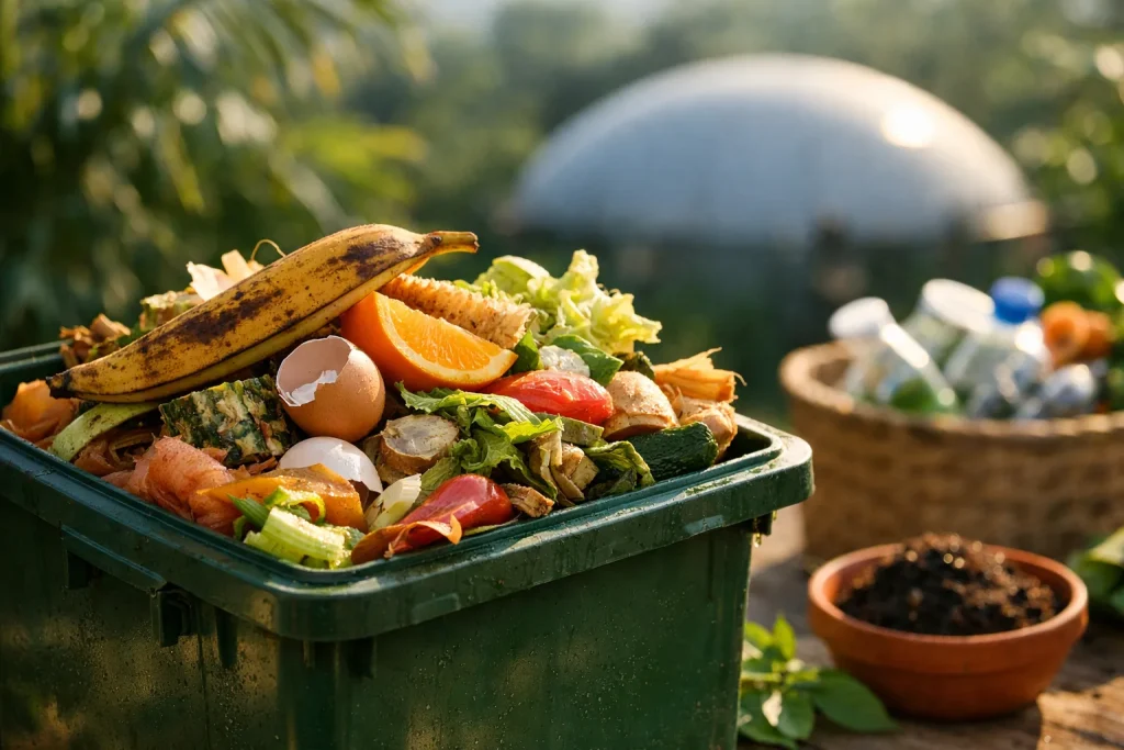 Déchets en zone tropicale : tri – biodéchets et bonnes pratiques