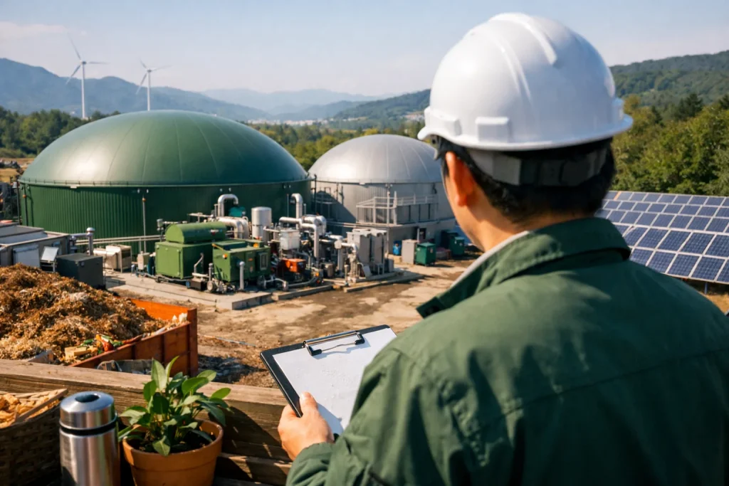 Énergie verte innovations locales en Corée du Sud