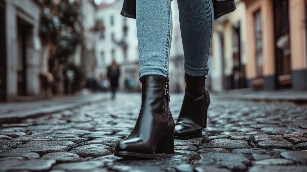 Comment porter des bottes noires sans avoir un look trop sévère ou austère ?