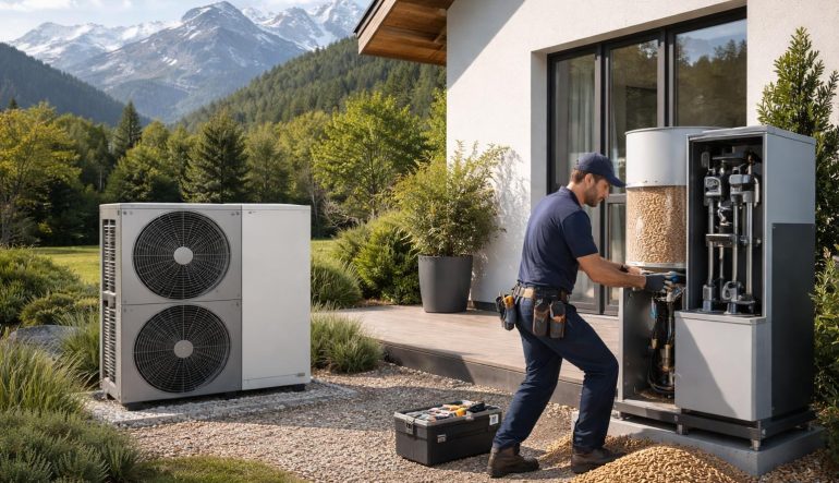 découvrez comment installer un système de chauffage écologique alliant pompe à chaleur daikin et chauffage à biomasse en rhône-alpes pour un confort durable et des économies d'énergie.