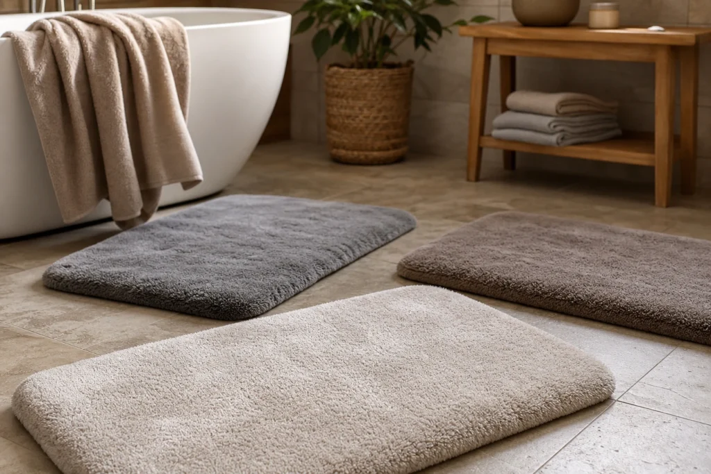 Classement des tapis de bain les plus moelleux au monde : une expérience sensorielle raffinée